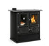ROSETTA SINISTRA 5.0 STEEL- Cocina Leña - La Nordica-Extraflame